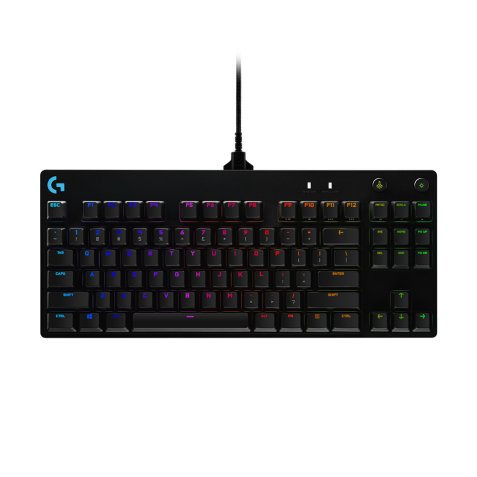 Logitech G Pro Gaming teclado Juego USB QWERTY Internacional de EE.UU. Negro