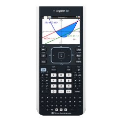 Calculatrice texas instruments graphique ti-nspire cx maths sciences partage écran 4 vues graphiques 3d 190x90x20mm 250g