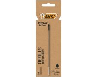 BIC 503839 ricaricatore di penna Medio Nero 3 pz