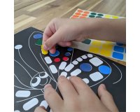 Atelier gommettes cleopatre nature planche a4 dessin      imprime 728 gommettes 7       tailles et coloris assortis 4