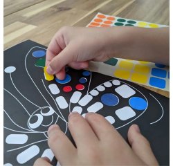 Atelier gommettes cleopatre nature planche a4 dessin      imprime 728 gommettes 7       tailles et coloris assortis 4