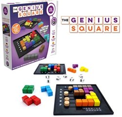 Jeu interdacta genius square 2 grilles + 9 pions + 7 plots bloqueurs + 7 des