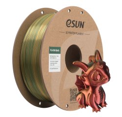 eSUN EPLA-SILK MYSTIC Polymilchsäure (PLA) Grün, Gold, Rot 1 kg