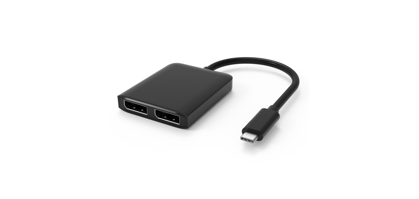 DLH DY-TU4845 station d'accueil Avec fil USB 3.2 Gen 1 (3.1 Gen 1) Type-C Noir