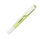Surligneur stabilo swing cool pastel edition format stylo   pointe biseautee trace 1/4mm  clip coloris zeste de citron