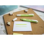 Surligneur stabilo swing cool pastel edition format stylo   pointe biseautee trace 1/4mm  clip coloris zeste de citron