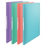 Colour'Breeze Porte-vues, 60 pochettes, A4, assorti de couleurs, 626234