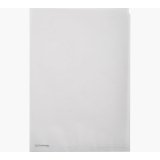 Sachet de 50 pochettes coin papier 110g/m2 - A4 - Transparent blanc