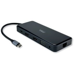 MCL MD1A99AUSB3C557 station d'accueil Avec fil USB 3.2 Gen 1 (3.1 Gen 1) Type-C Noir