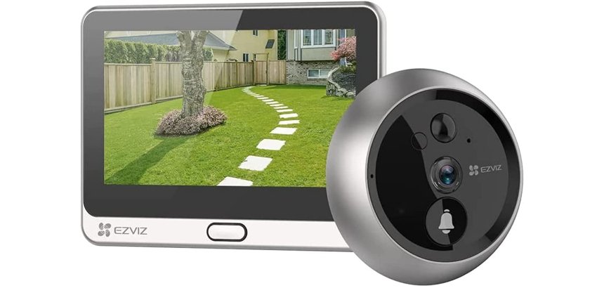 EZVIZ DP2C système vidéophone 2 MP 10,9 cm (4.3") Argent