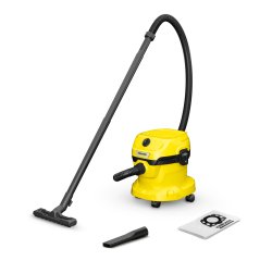 Kärcher WD 2 Plus V-12/4/18 12 L Aspiratore a cilindro Secco e bagnato 1000 W Sacchetto per la polvere