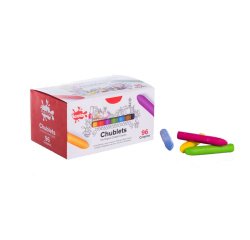 Crayons de cire oz chublets 57 mm boite 96 unites 12      coloris assortis