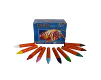 Craies aquarellables oz manley 8 cm boite 50 unites   coloris assortis