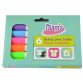 Feutre textile fluo oz international diam's pointe bloquée séchage rapide coloris assortis pochette 6 unités