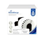 MediaRange MRBDK22205 printable label White Non-adhesive label printer