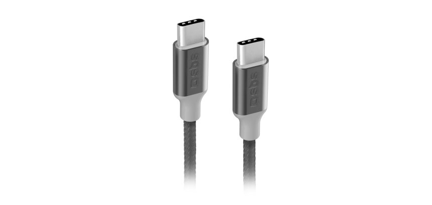 SBS Câble USB -C tressé - 1,5m