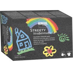 Peinture à la craie pour trottoir STREETY, 200 ml