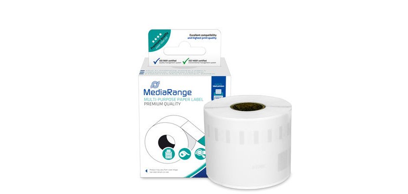 MediaRange MRDY99014 printable label White
