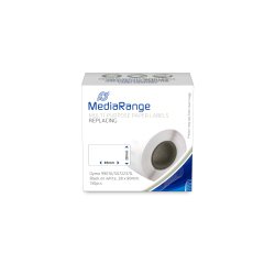 MediaRange Schriftband 28x89mm schwarz/weiß Dymo 99010/S0722370 130Stk.