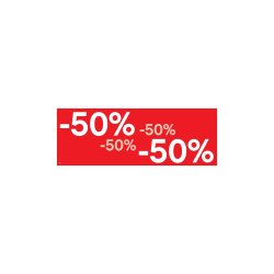 Affiche apli agipa -50% 690x240mm