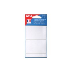 Étiquette adhésive apli agipa bureau 50x77mm pochette 14 unités