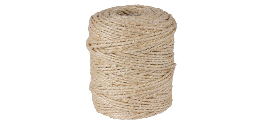 Bobine de ficelle en sisal, en fibre naturelle, 100 m