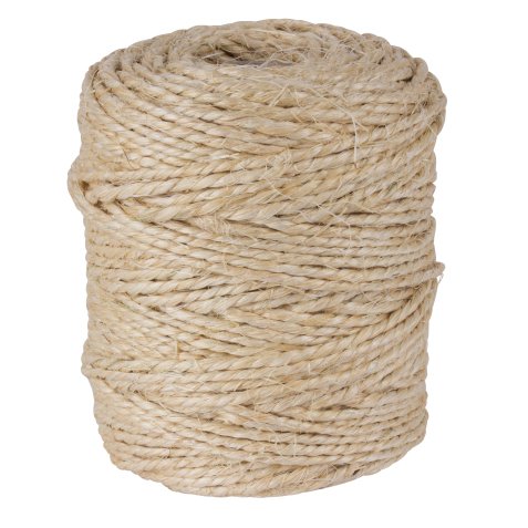 Bobine de ficelle en sisal, en fibre naturelle, 100 m