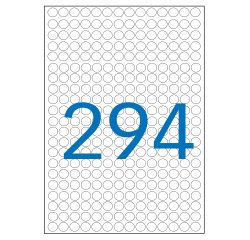 Pastilles multi-usage apli 8mm pochette de 10 coloris    rose 2940 unites