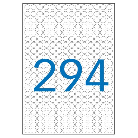 Pastilles multi-usage apli 8mm pochette de 10 coloris    rose 2940 unites