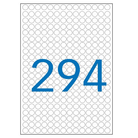 Pastilles multi-usage apli 8mm pochette de 10 coloris    mauve 2940 unites