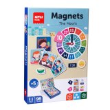 Boîte de 96 magnets pour apprendre les heures