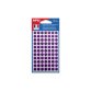 Pastille adhésive apli agipa diamètre 8mm permanente coloris violet pochette 462 unités