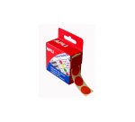 Pastille adhésive apli agipa diamètre 15mm permanente coloris rouge boîte 150 unités