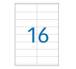 Étiquette adhésive apli agipa imprimante laser copieur 105x35mm boîte 1600 unités