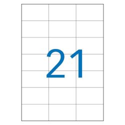 Etiquette adresse multi-usage recyclée 70 x 42,4 mm Agipa - Boîte de 2100