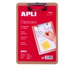 Porte-bloc  apli en bois format a5