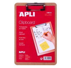 Porte-bloc  apli en bois format a5