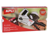 Pince à étiqueter apli agipa aluminium 1 ligne 8 caractères 8mm