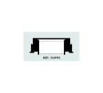 Rouleau encreur apli agipa pour pince à étiqueter 1 ligne