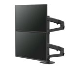 Ergotron LX Series LX Dual Stacking Arm, Tall Pole, Matte Black 101,6 cm (40") Bureau Noir