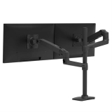 Ergotron LX Series LX Dual Stacking Arm, Tall Pole, Matte Black soporte para monitor 101,6 cm (40") Escritorio Negro