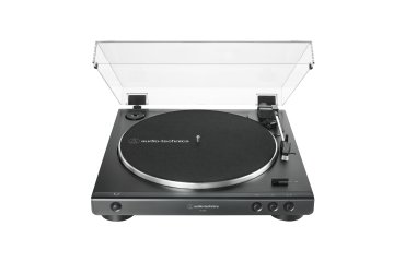 Audio-Technica AT-LP60X Tocadiscos de tracción por correa Negro Totalmente automático