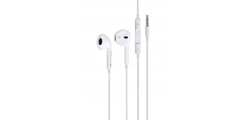 DCU Tecnologic 34151000 wired earphones - Jack - White
