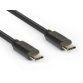 Hamlet XCUC-UC-MM10 cavo USB USB 2.0 1 m USB C Nero