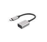 HYPER HD425D-GL cable USB USB 3.2 Gen 2 (3.1 Gen 2) 0,0176 m USB C USB A Negro, Plata