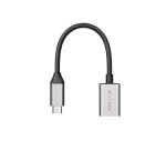 HYPER HD425D-GL cable USB USB 3.2 Gen 2 (3.1 Gen 2) 0,0176 m USB C USB A Negro, Plata