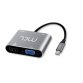 MCL MD1B99AU3CHVUDP station d'accueil Avec fil USB 3.2 Gen 1 (3.1 Gen 1) Type-C Argent