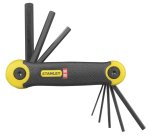 Stanley 8 Piece Metric Folding Hex Key Set