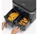 Severin FR 2463 Double 8 L Stand-alone 2600 W Hot air fryer Black