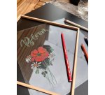 Crayon couleur stabilo all mine grasse adapte toutes surfaces aquarellable finition tete trempee coloris bleu